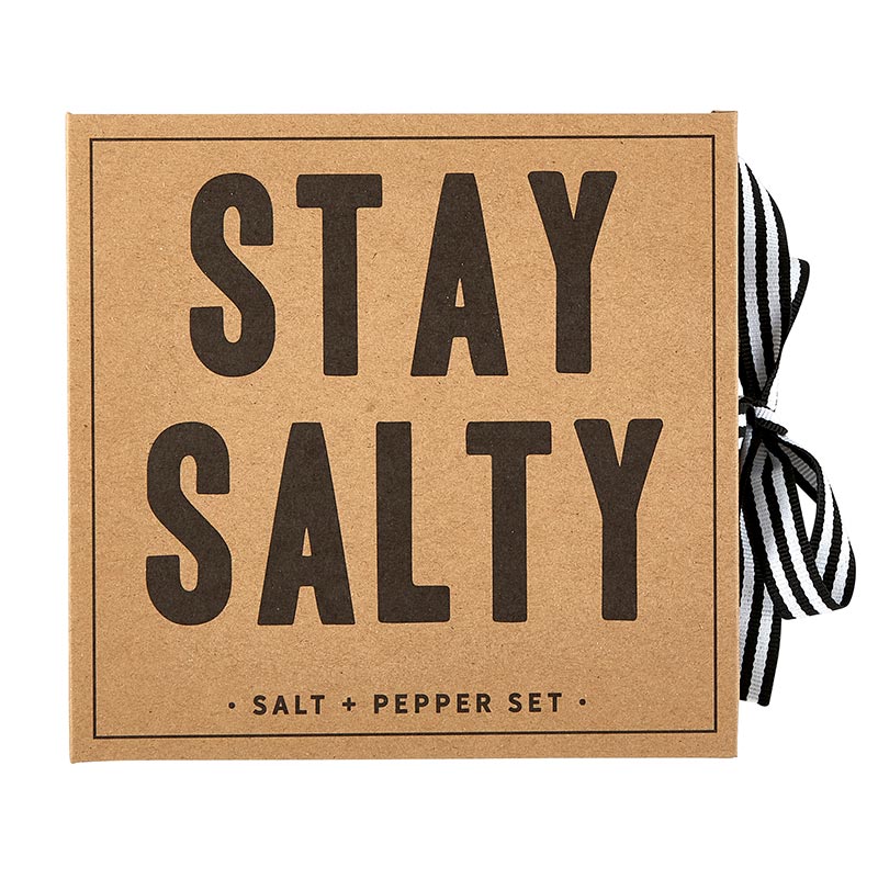 Cardboard Book Set - Salt + Pepper Mill