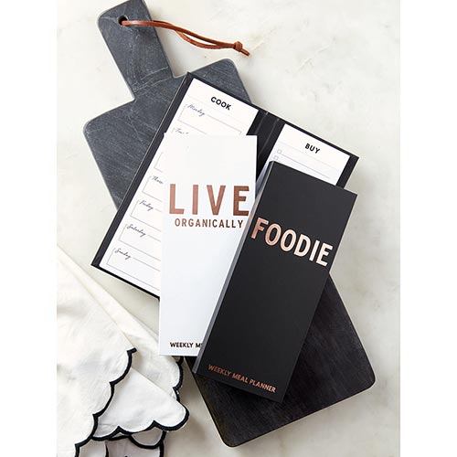 Meal Planner Rose Gold - Live Organically
