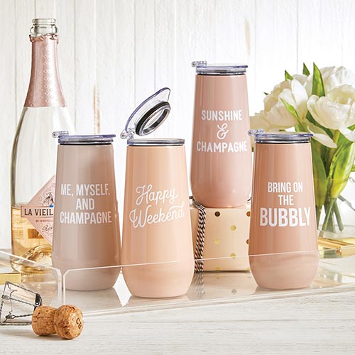 Champagne Tumbler - Bring on the Bubbly