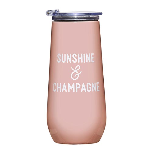 Champagne Tumbler - Sunshine and Champagne