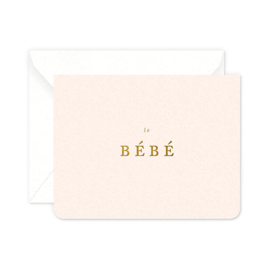 BEBE GIRL GREETING CARD