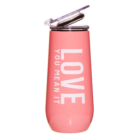 Champagne Tumblers - Love You, Mean It