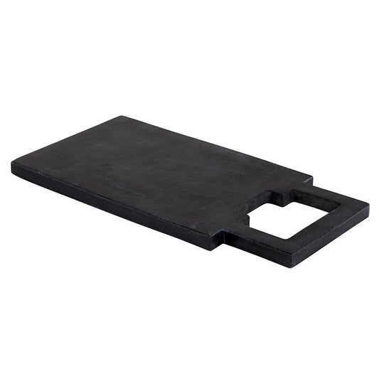 Marble Board with Square Handle - Black