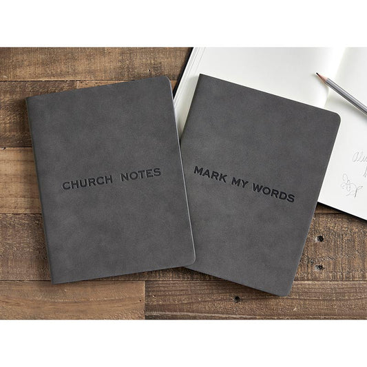 Church Notes Suede Journal