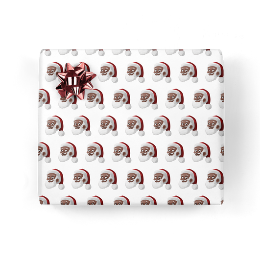 Clarence Claus™ Close Up Gift Wrap