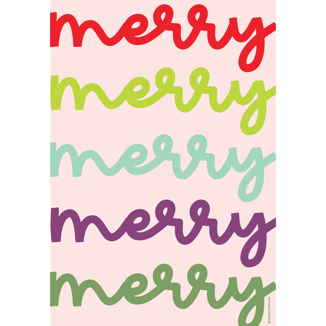 Merry Merry Wrapping Paper Sheets