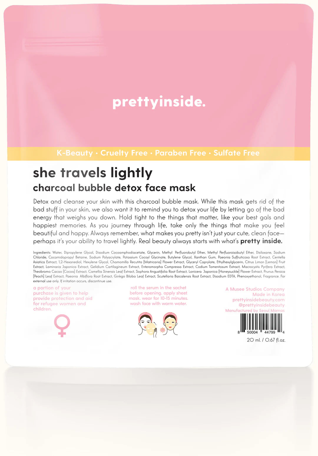 Pretty Inside All the Works Face Mask 5 Pack